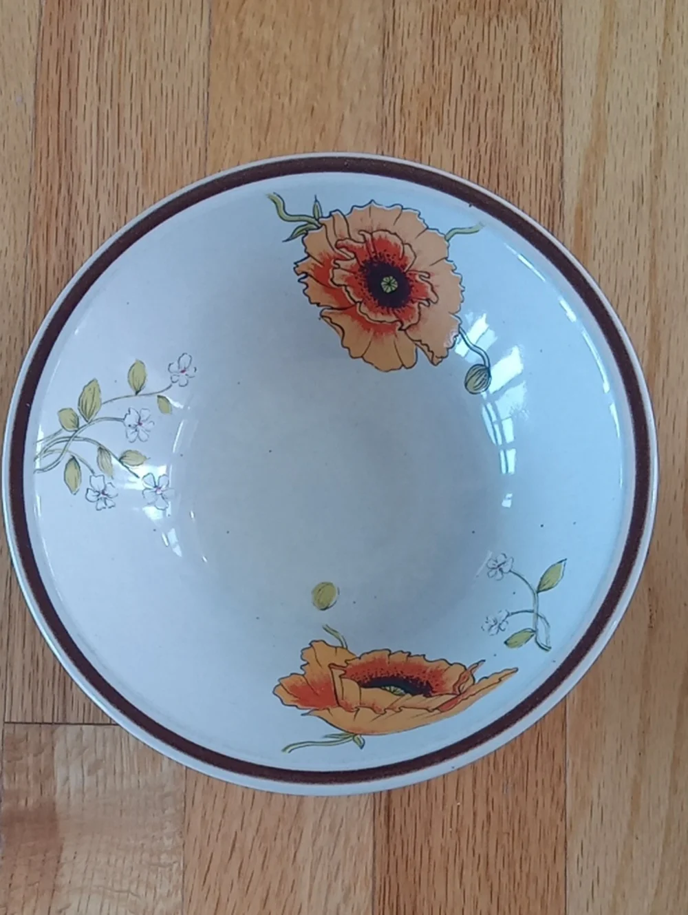 Set of two Ranmaru “Tropicana” stoneware bowls
